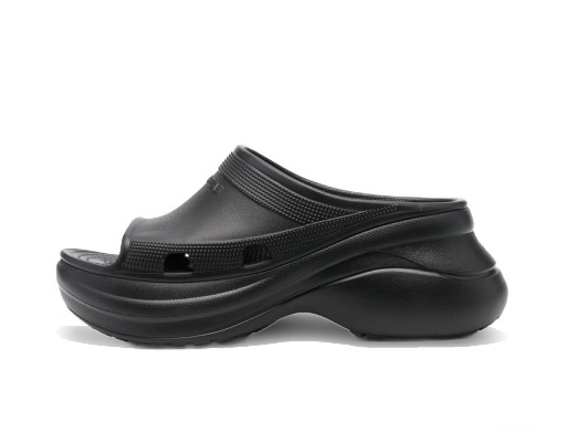 Sneakerek és cipők Balenciaga Crocs x Pool Slide Sandals Black W Fekete | 677389W1S8E1000