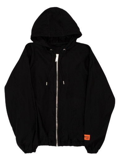 Széldzsekik HERON PRESTON Tape Washed Nylon Windbreaker Fekete | HMEB014F22FAB0011000