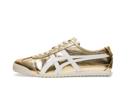 Sneakerek és cipők Asics Onitsuka Tiger Mexico 66 Gold White Fémes | THL7C2-9401