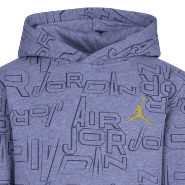 Sweatshirt Jordan Jordan Take Flight B&G AOP Pullover Carbon Heather - Men - Hoodie Jordan Orgona | 95C810-GEH, 3