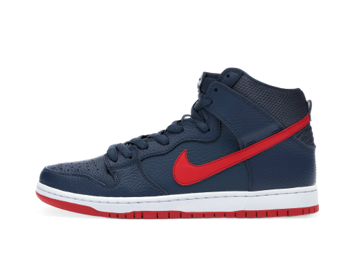 Sneakerek és cipők Nike SB SB Dunk High Squadron Blue University Red Kék | 305050-463