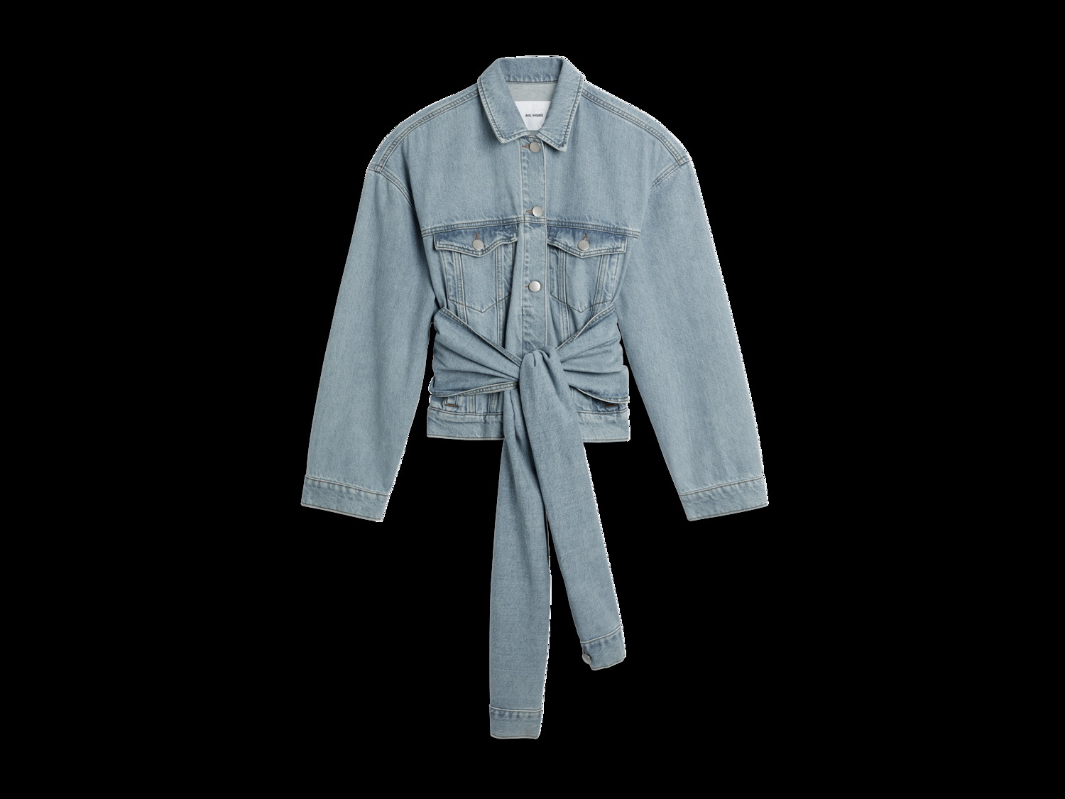 Dzsekik AXEL ARIGATO Hydra Tie-Front Jacket Kék | A2164001, 0