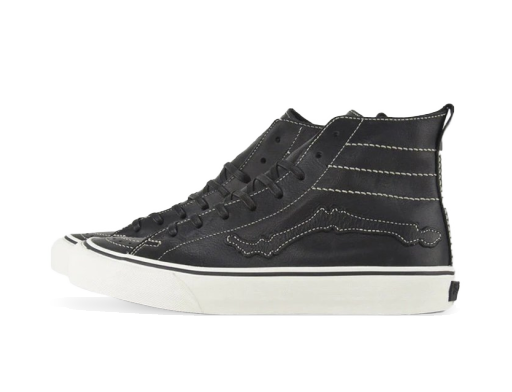 Sneakerek és cipők Vans Sk8-Hi Decon LX Blends Bones Black Fekete | VN0A2YKTJ9G