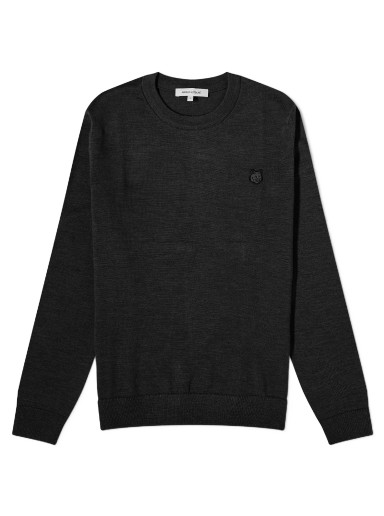 Tonal Fox Head Patch Regular Crewneck