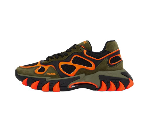 Sneakerek és cipők Balmain Khaki & Orange B-East 
Piros | BM1VI327TSVM