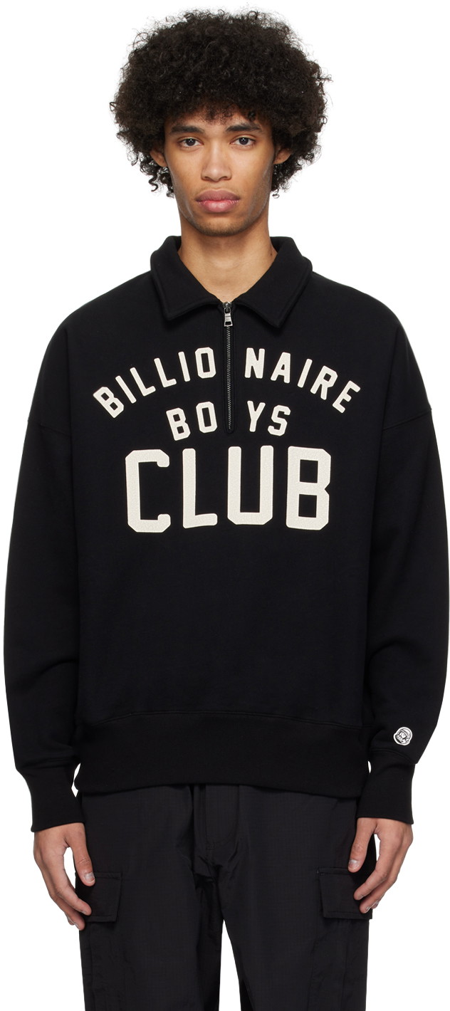 Sweatshirt BILLIONAIRE BOYS CLUB Spread Collar Sweatshirt Fekete | B24125