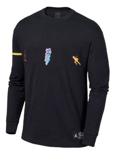 Póló Jordan Zion x Naruto T-Shirt Fekete | DO6598-010