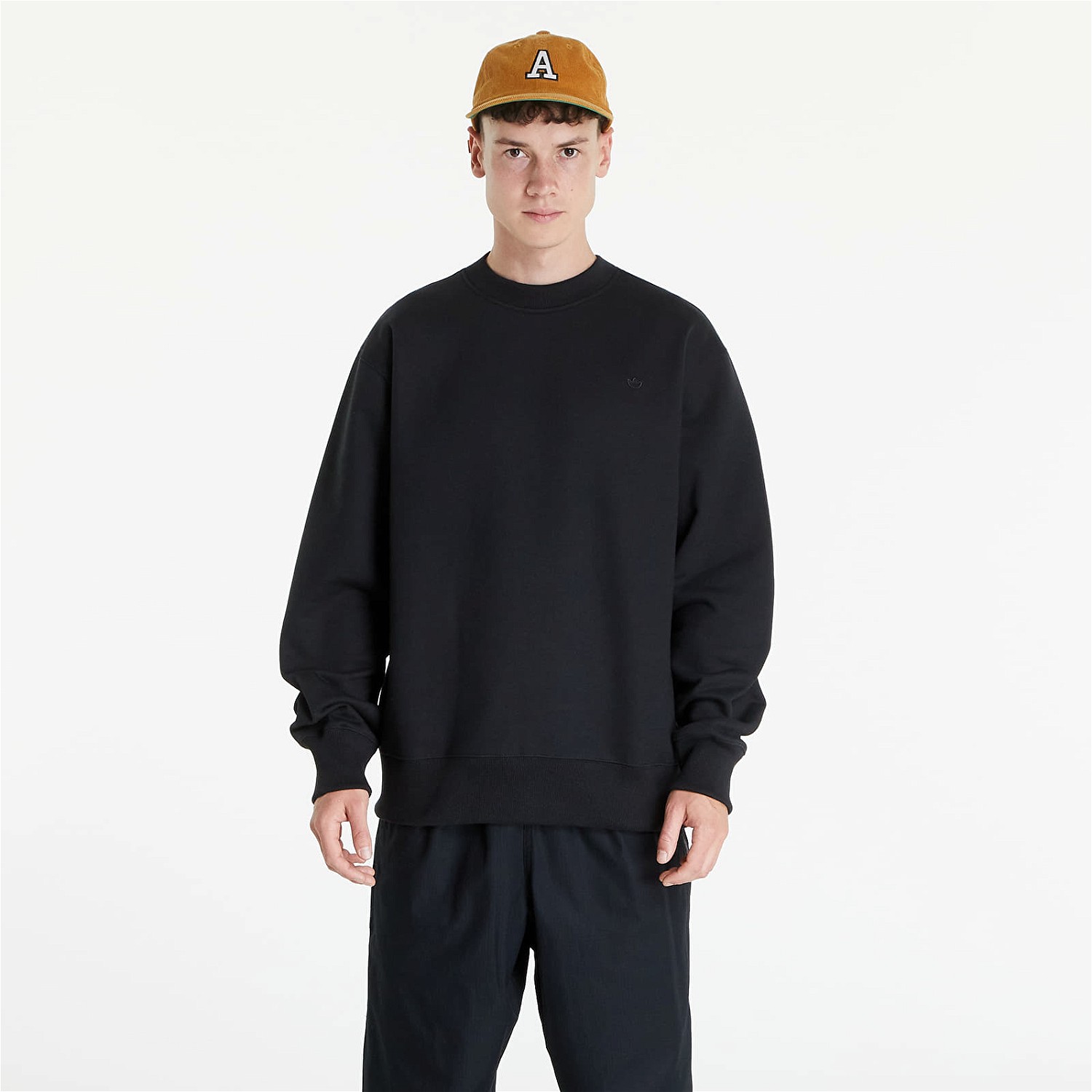 Sweatshirt adidas Originals Adicolor Contempo Crew Fekete | HK0306, 0