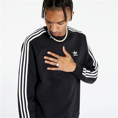 Sweatshirt adidas Originals Adicolor Classics 3-Stripes Crew Sweat Fekete | IM2087, 2