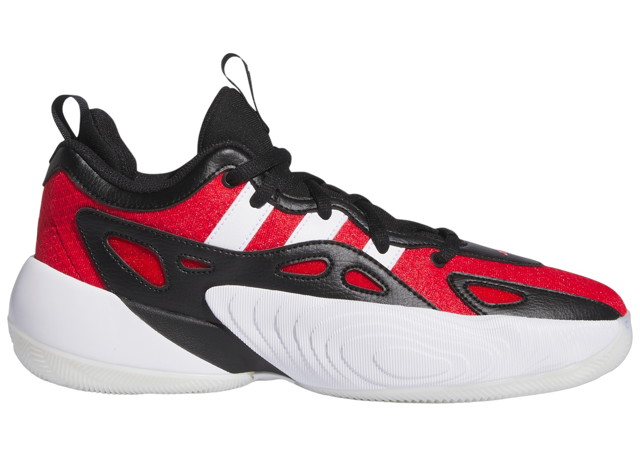 Sneakerek és cipők adidas Performance Trae Young Unlimited 2 Vivid Red Cloud White Core Black Fekete | IE7765