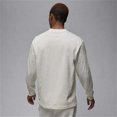 Sweatshirt Jordan Wordmark Long-Sleeve T-Shirt Fehér | FJ0702-133, 3