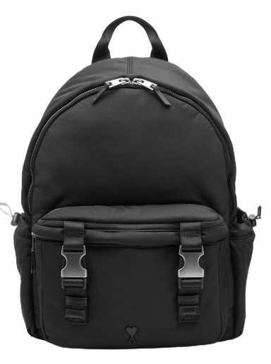 Hátizsákok AMI Tonal Logo Backpack Fekete | ULL300-AW0021-001