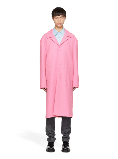 Kabátok AMI Car Coat Rózsaszín | HCO003.WV0001