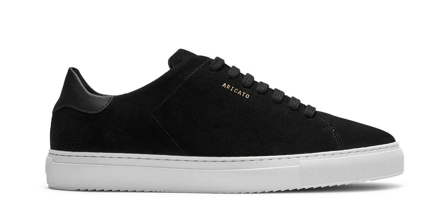 Sneakerek és cipők AXEL ARIGATO Clean 90 Suede "Black" Fekete | F2275001, 0