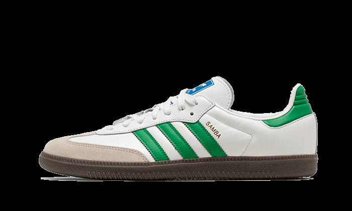 Sneakerek és cipők adidas Originals Samba OG White Green Fehér | IG1024, 0