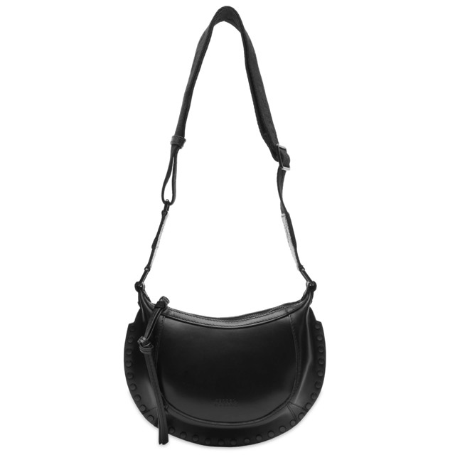 Válltáskák ISABEL MARANT Oskan Mini Moon Bag Fekete | 24PBF0043FA-A1C01M-BKBK