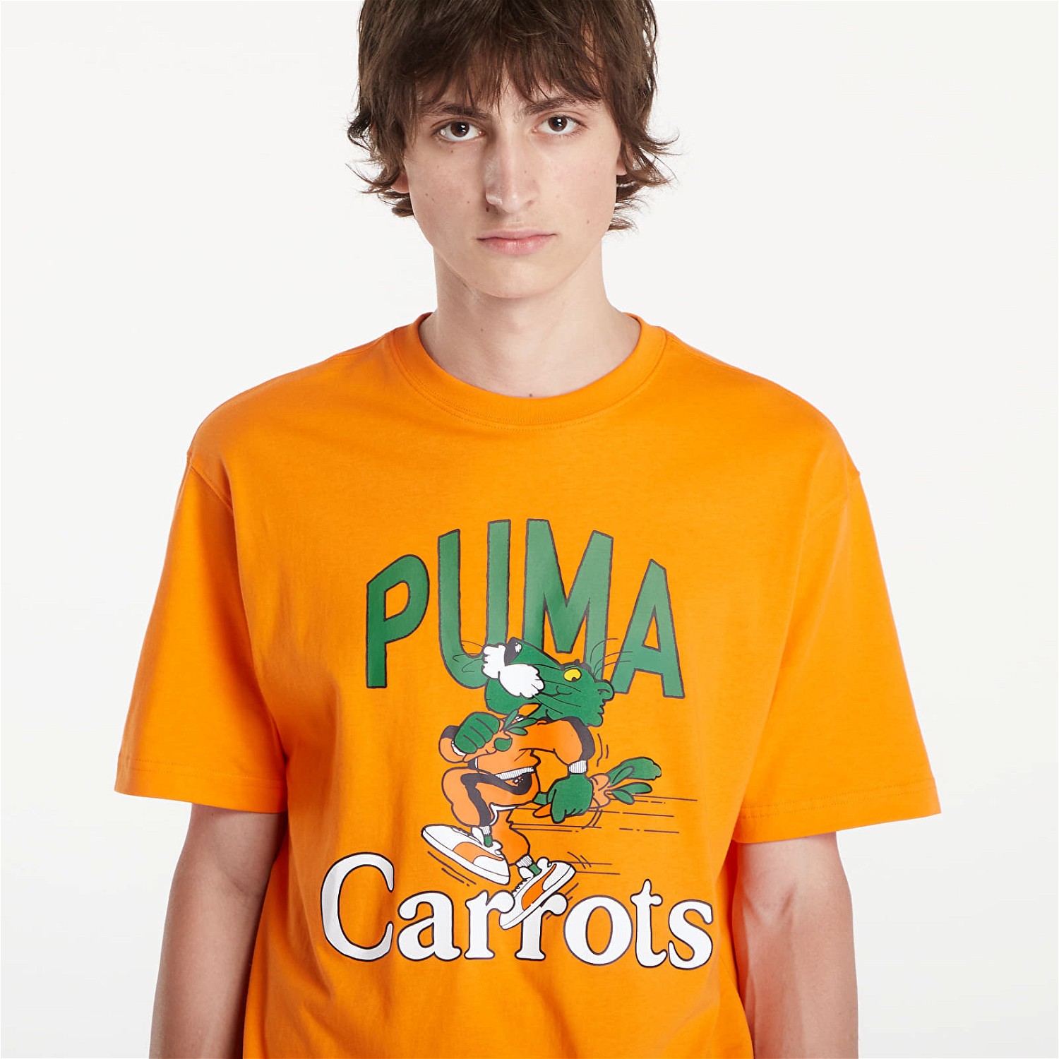 Póló Puma Carrots x Graphic Tee Orange 
Narancssárga | 62744345, 1