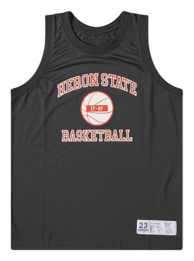 Trikók HERON PRESTON 23 Basketball Tank Top Fekete | HMVO001S23JER0011025