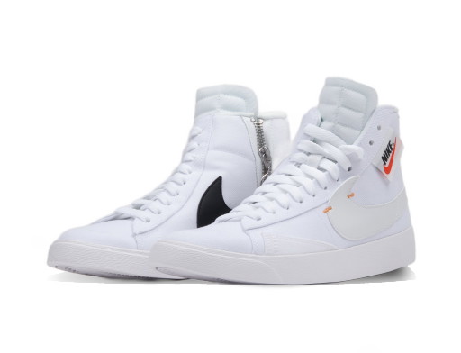 Sneakerek és cipők Nike W Blazer Mid Rebel platinum tint Fehér | BQ4022-102