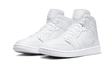 Sneakerek és cipők Jordan Air Jordan 1 Mid "Triple White" Fehér | DV0991-111, 4