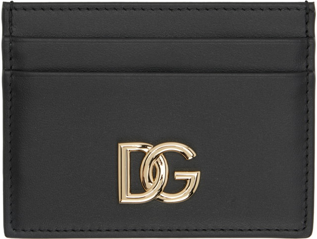 Black 'DG' Card Holder