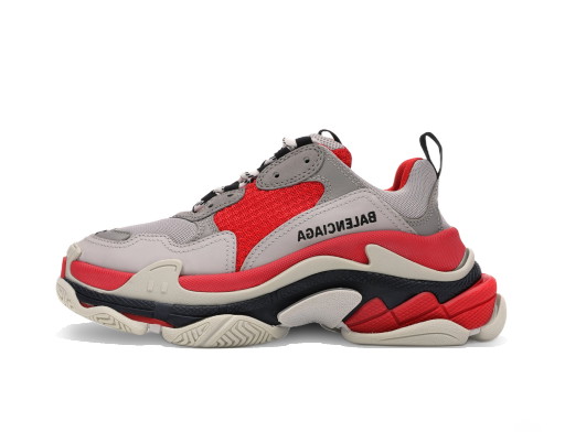 Sneakerek és cipők Balenciaga Triple S Red Grey W 
Piros | 524039W09OH6495