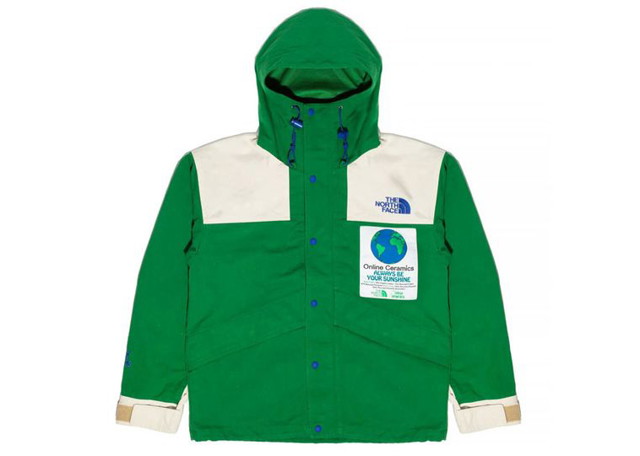 Dzsekik The North Face x Online Ceramics 86 Mountain Zöld | TNF-229 GRN/NF0A7UI6VA3