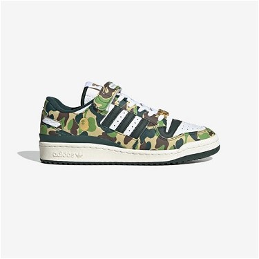Sneakerek és cipők adidas Originals BAPE x Forum Low 84 30th Anniversary "Green Camo" Zöld | ID4771, 2