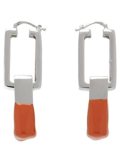 Fülbevaló HERON PRESTON Dip Dye Chain Earrings 
Narancssárga | HWOD014F23BRA0017822