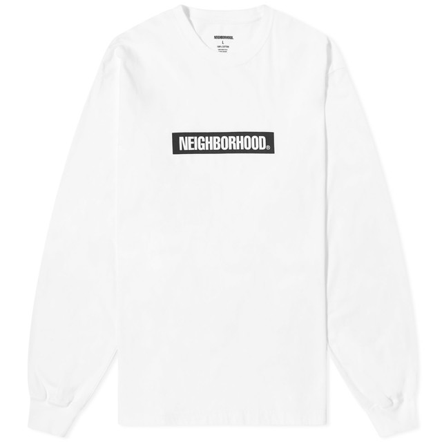 Póló Neighborhood 2 Long Sleeve Box Fehér | 241PCNH-LT02-WT