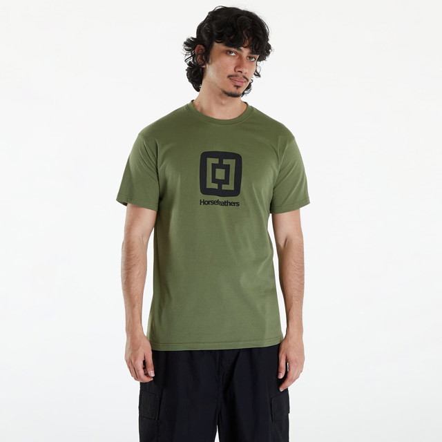 Póló Horsefeathers Fair T-Shirt Loden Green Zöld | SM1288G