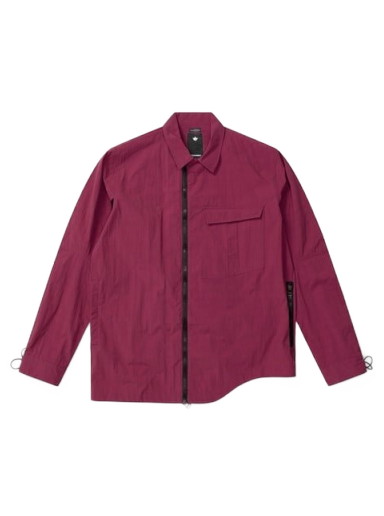 Dzsekik Maharishi Armoured Travel Shirt Burgundia | 4058-LAMARED