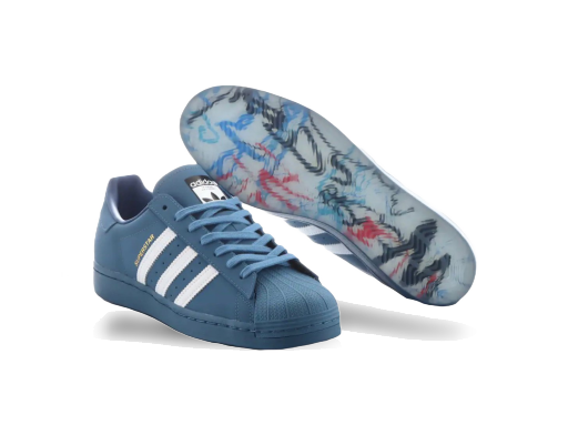 Sneakerek és cipők adidas Originals Superstar Atmos Daiki Tsuneta Kék | H06346