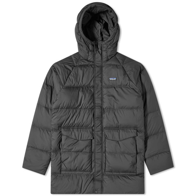 Dzsekik Patagonia Silent Down Parka Ink Fekete | 20655-INBK