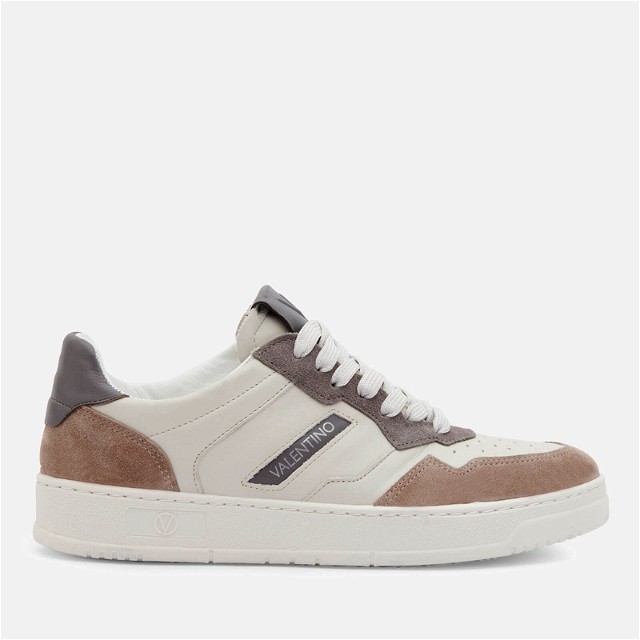 Men's Suede and Leather Basket Trainers - UK 7.5