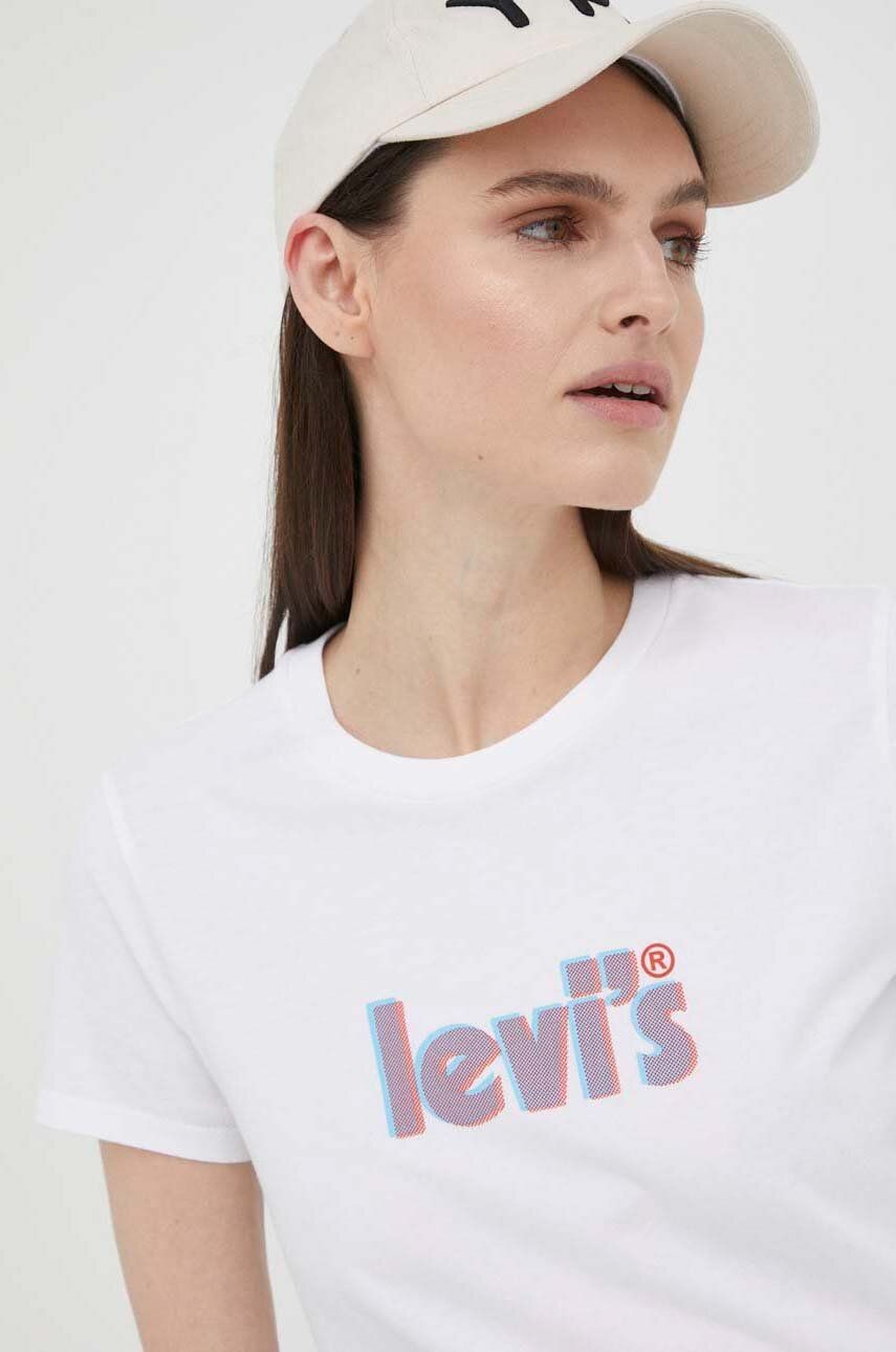 Póló Levi's Cotton T-shirt Rózsaszín | 17369.2050, 0