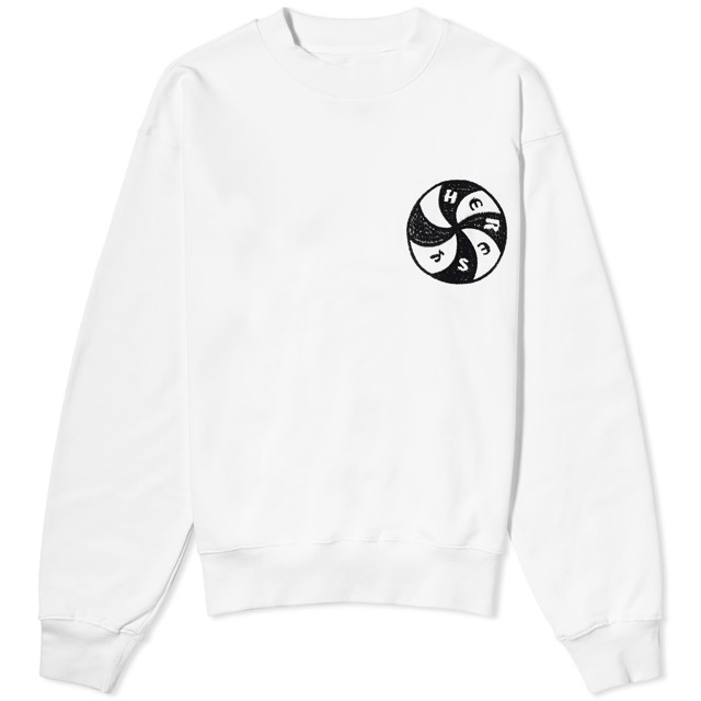 Sweatshirt Heresy Portal Crew Sweater Fehér | HSS24-S01W