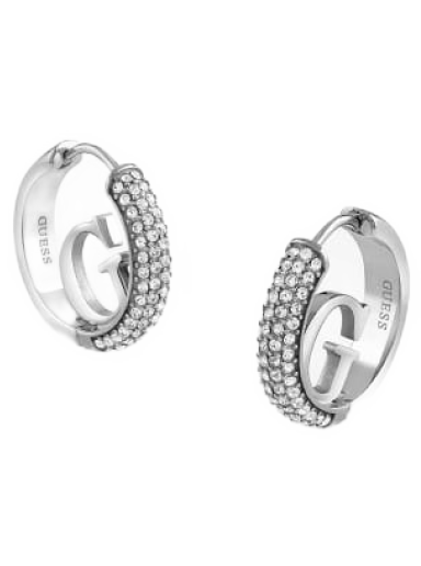 Ékszerek GUESS “Crazy Earrings” Earrings Szürke | JUBE03299JW