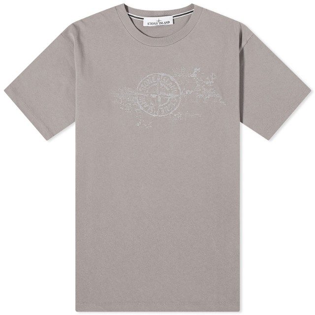 Camo One Badge Print T-Shirt