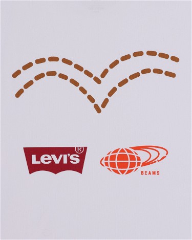 Póló Levi's BEAMS Graphic T-Shirt Fehér | A8425-0000 WHTMULTI, 3