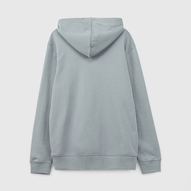 Sweatshirt GAP French Terry Pullover Mini Logo Hoodie Storm Cloud 623 Kék | 868455-02