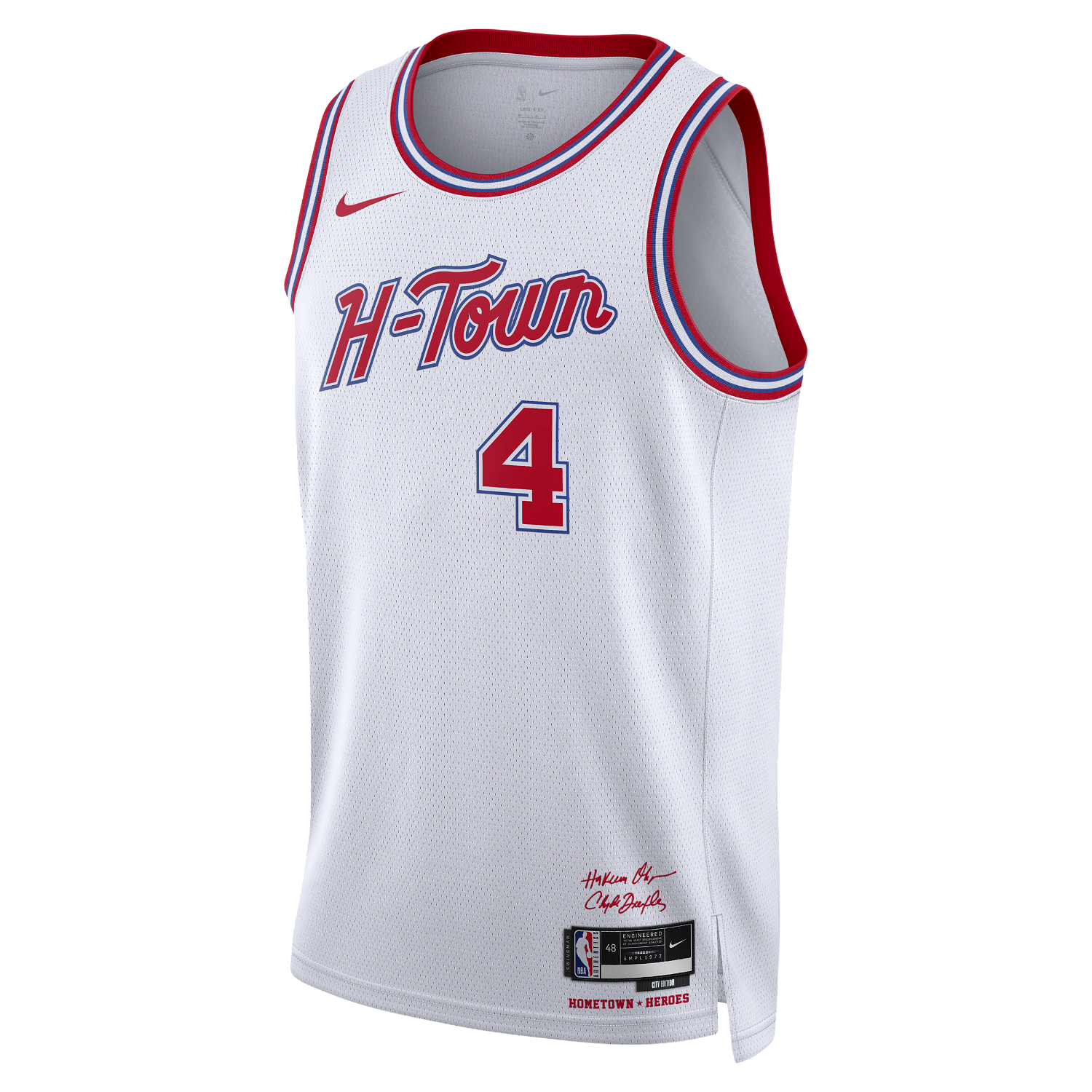 Sportmezek Nike Dri-FIT NBA Swingman Jalen Green Houston Rockets City Edition 2023/24 Jersey Fehér | DX8503-102, 0