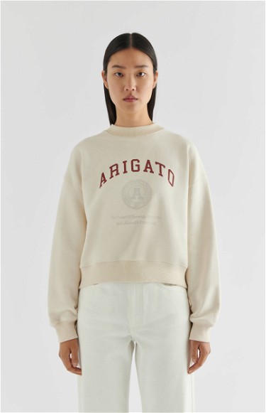Sweatshirt AXEL ARIGATO University Sweatshirt Bézs | A2314001, 7