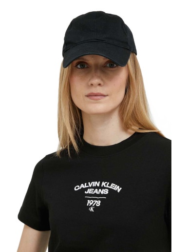 Póló CALVIN KLEIN Logo Tee Fekete | J20J221632