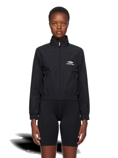 Széldzsekik Balenciaga 3B Sports Icon Jacket Fekete | 769015 TNQ25