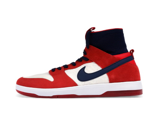 Sneakerek és cipők Nike SB SB Dunk High Elite Red Navy White 
Piros | 917567-641