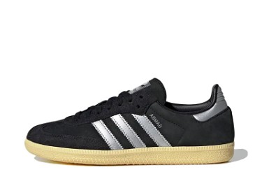 Sneakerek és cipők adidas Originals Samba OG "Core Black Matte Silver" Fekete | IE8128, 2