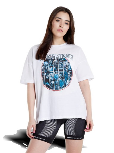 Póló Noisy May Iron Maiden T-shirt Fehér | 27021513