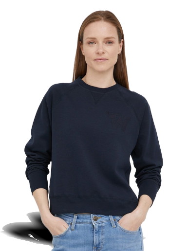 Sweatshirt WOOLRICH Crewneck Fekete | CFWWSW0075FRUT2978