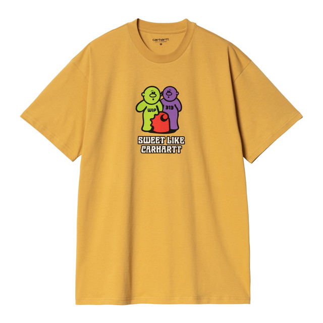 Póló Carhartt WIP S/S Gummy T-Shirt 
Narancssárga | I033164_1ZE_XX